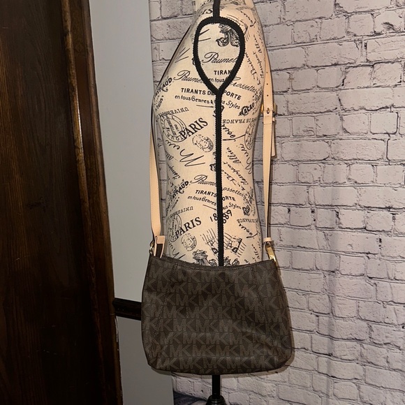 Michael Kors Dark Brown Crossbody Bag - Picture 1 of 5